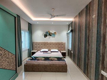 Bedroom in 4 BHK Apartment at LnT Raintree Boulevard, Hebbal – for Rent