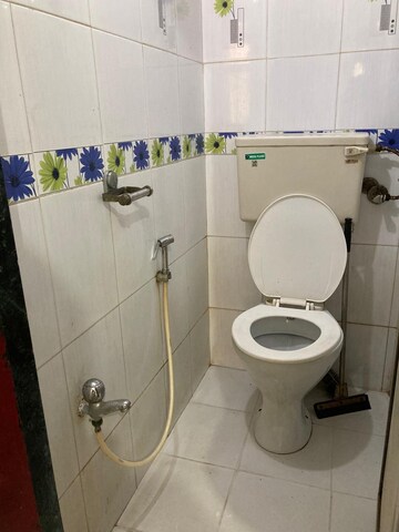 Bathroom in 1 RK Apartment at Piramal Nagar CHS, Goregaon West – for Rent
