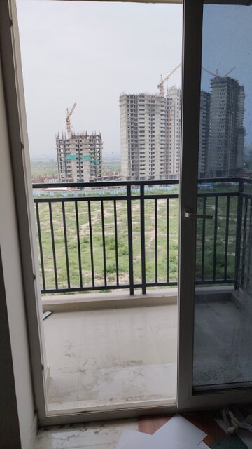 Balcony in 3 BHK Apartment at Eldeco Live By The Greens, Sector 150 – for Rent