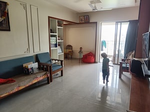 Living Room in 2 BHK Apartment at Katraj – for Sale