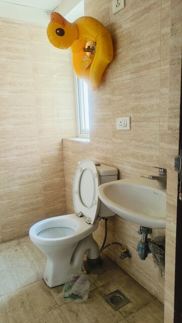 Bathroom in 3 BHK Builder Floor at BPTP District 3, Sector 85 – for Rent
