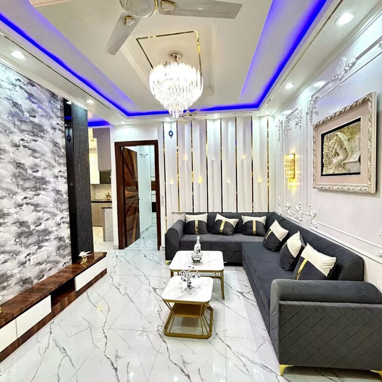 Living Room, sa-homes-i 3.5 Bedroom 913 Sq.Ft. Builder Floor In Uttam Nagar Delhi 8749180