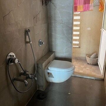 Bathroom in 2 BHK Apartment at Ghansoli – for Rent