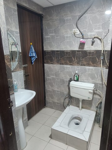 Bathroom in 2 BHK Apartment at Supertech Ecovillage I, Sector 1 Greater Noida – for Rent