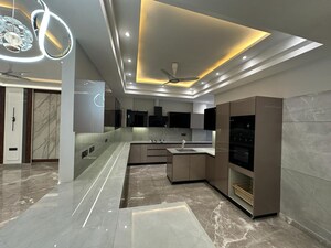 Kitchen in 4 BHK Builder Floor at Sagavi Apartment, Sector 55 – for Sale