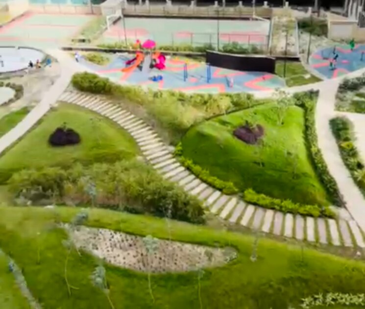 Garden, ats-homekraft-pious-hideaways 3.5 Bedroom 1675 Sq.Ft. Apartment In Sector 150 Noida 8749217