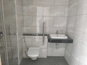 Bathroom in 5 BHK Apartment at Rustomjee Crown, Prabhadevi – for Rent