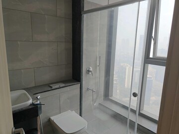 Bathroom in 5 BHK Apartment at Rustomjee Crown, Prabhadevi – for Rent