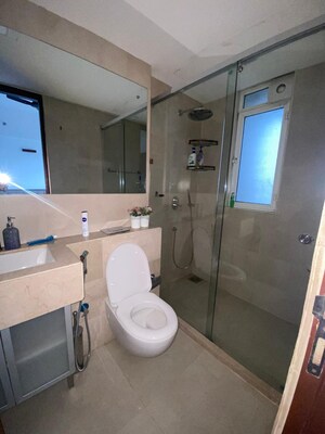 Bathroom in 3 BHK Apartment at Lodha Belmondo, Gahunje – for Sale