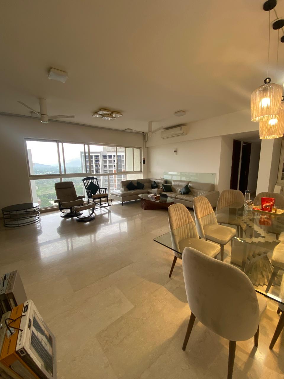 3 BHK + Pooja Room,Study Room,Extra Room 1998 Sq.Ft. Apartment in Lodha Belmondo