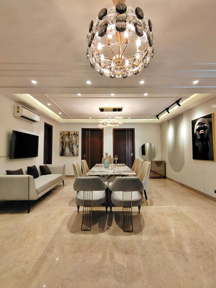 Living Room, auram-floor 4 Bedroom 360 Sq.Yd. Builder Floor In South City 2 Gurgaon 8749390