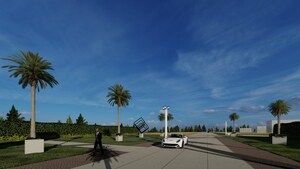  Plot – Exterior View View at Super Corridor - for Sale