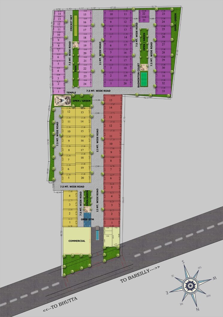 Master Plan, bisalpur road 2 Bedroom 900 Sq.Ft. Villa In Bisalpur Road Bareilly 8748862