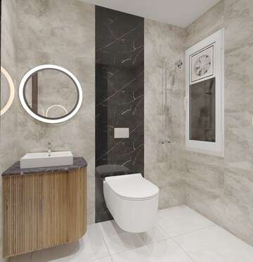 Bathroom in 3 BHK Villa at Chopra Sukhija Vihar, Vaishali Nagar – for Sale