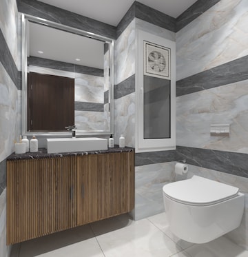 Bathroom in 3 BHK Villa at Chopra Sukhija Vihar, Vaishali Nagar – for Sale
