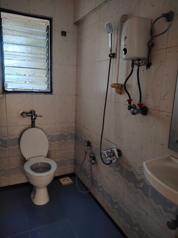 Bathroom in 1 BHK Apartment at Panch Mahal, Powai – for Rent