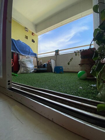 Balcony in 2 BHK Apartment at Mohan Lexuz, Baner – for Rent