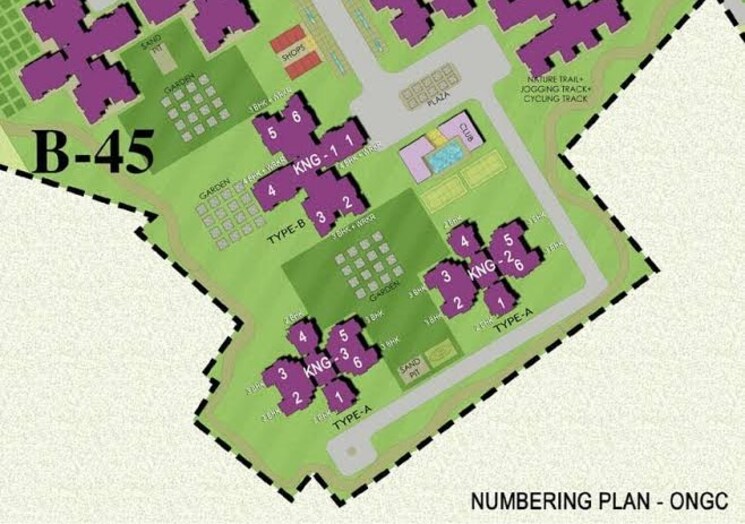 Master Plan, jaypee-wish-town-klassic 4 Bedroom 2425 Sq.Ft. Apartment In Sector 134 Noida 8749539