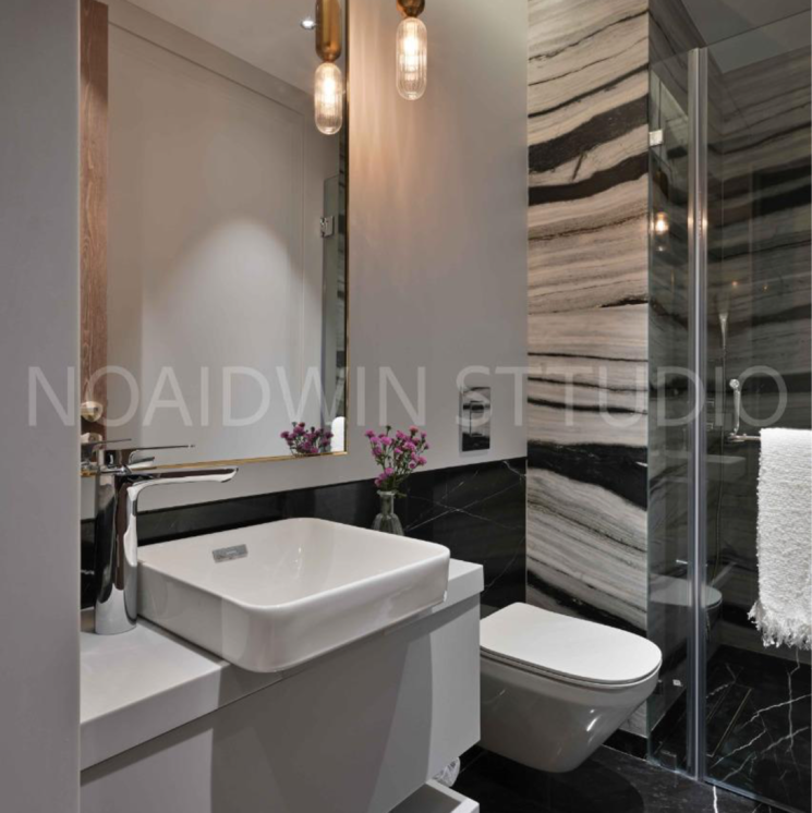 Bathroom, lodha-world-view 3 Bedroom 1704 Sq.Ft. Apartment In Empire Mill Mumbai 8749739