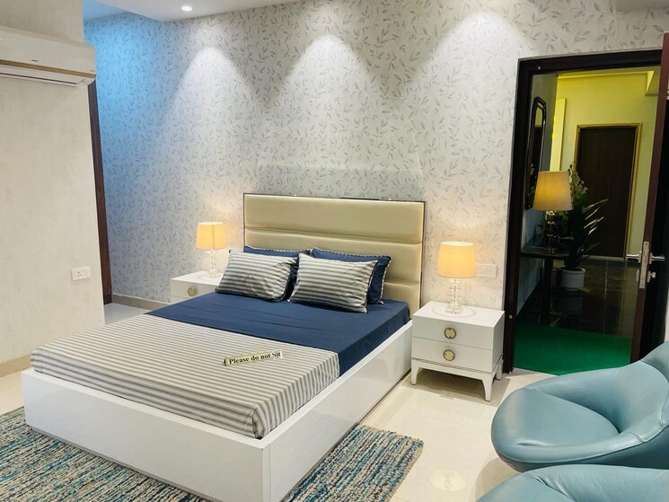 Bedroom, maya-green-lotus-utsav 3 Bedroom 2100 Sq.Ft. Apartment In International Airport Road Zirakpur 8749431