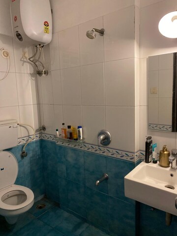 Bathroom in 1 BHK Apartment at Sethia Imperial Avenue, Malad East – for Rent