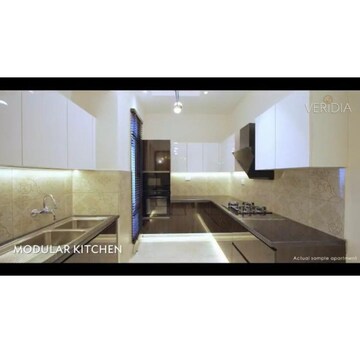 Kitchen in 4 BHK Apartment at Wave City – for Sale