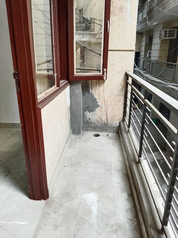 Balcony in 3 BHK Apartment at Khirki Extension – for Rent