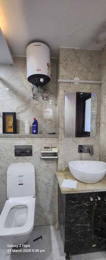 Bathroom in 3 BHK Builder Floor at Sector 26 – for Sale