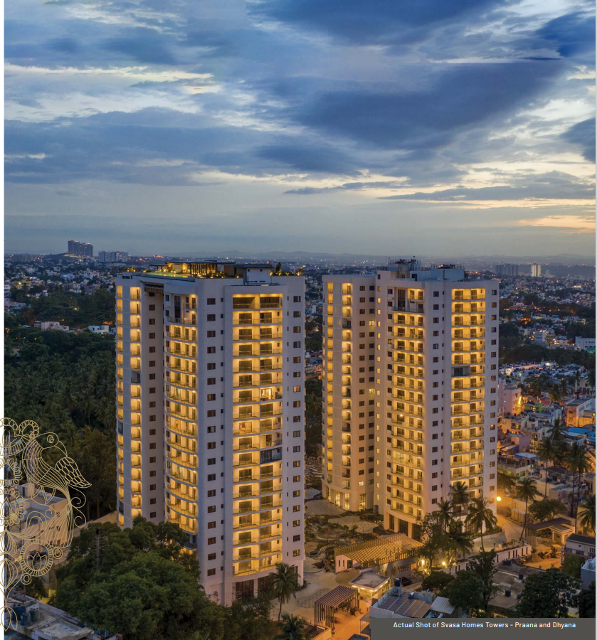 4 BHK 3558 Sq.Ft. Apartment in Machani Svasa Homes