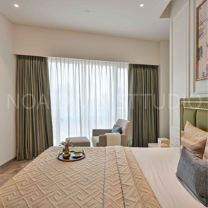 Bedroom in 3 BHK Apartment at Lodha World View, Empire Mill – for Sale