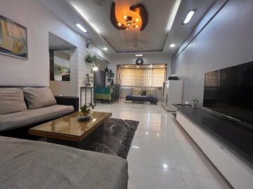 Living Room in 2 BHK Apartment at Jalvaiyu Vihar, Kharghar – for Rent