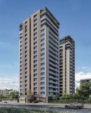 4 BHK Apartment – Exterior View View at Vesu - for Sale