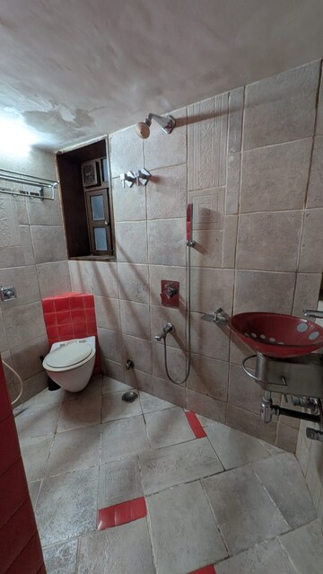 Bathroom in 3 BHK Apartment at K Raheja Vivarea, Mahalaxmi – for Rent
