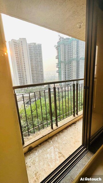 Balcony in 1 BHK Apartment at Sapta Shree Galaxy, Shilphata – for Sale