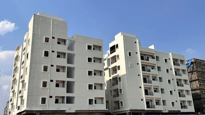 3 BHK + Pooja Room,Study Room 1500 Sq.Ft. Apartment in MCOR Vilaasam