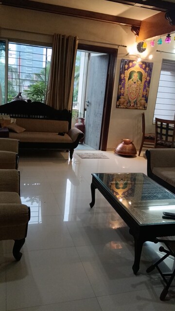 Living Room in 2.5 BHK Apartment at Casablanca Apartment, Kothrud – for Rent
