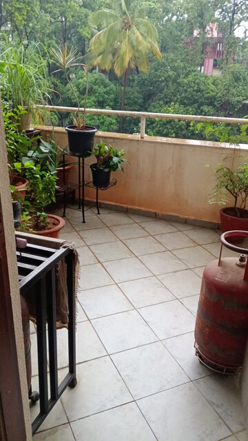 Balcony in 2.5 BHK Apartment at Casablanca Apartment, Kothrud – for Rent