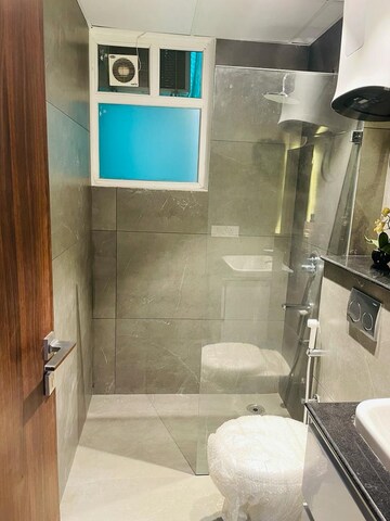 Bathroom in 3 BHK Apartment at Malwa Escon Primera, International Airport Road – for Sale