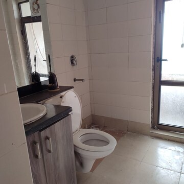 Bathroom in 3 BHK Apartment at Unitech Fresco, Sector 50 – for Rent