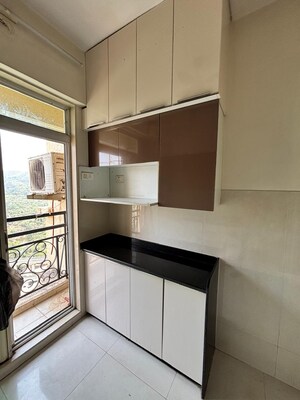 Kitchen in 2 BHK Apartment at Vijay Galaxy, Waghbil – for Sale