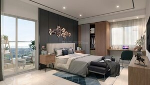 Bedroom in 3 BHK Apartment at IRA Moon Glade, Narsingi – for Sale