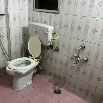 Bathroom in 1 BHK Apartment at Jivan Vihar, Nahur – for Rent