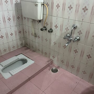 Bathroom in 1 BHK Apartment at Jivan Vihar, Nahur – for Rent