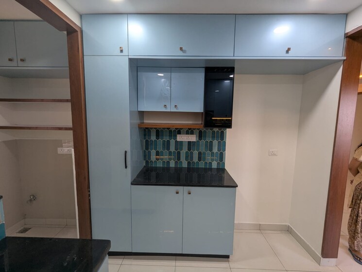 Kitchen, brigade-citadel 3 Bedroom 1793 Sq.Ft. Apartment In Moti Nagar Hyderabad 8750747