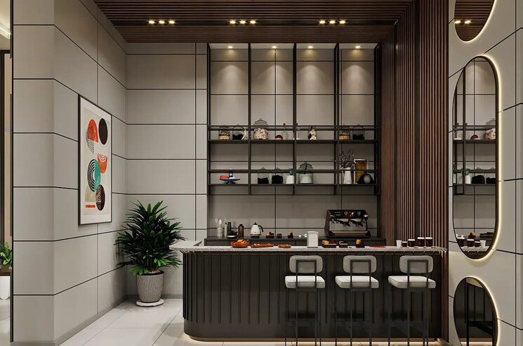 Kitchen, vvip-mangal 2 Bedroom 1250 Sq.Ft. Apartment In Raj Nagar Extension Ghaziabad 8751358