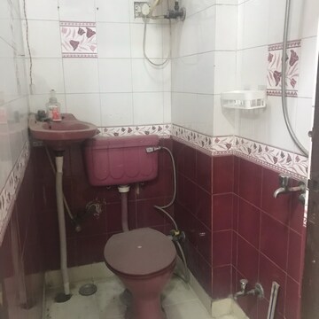 Bathroom in 2 BHK Builder Floor at Lajpat Nagar I – for Rent