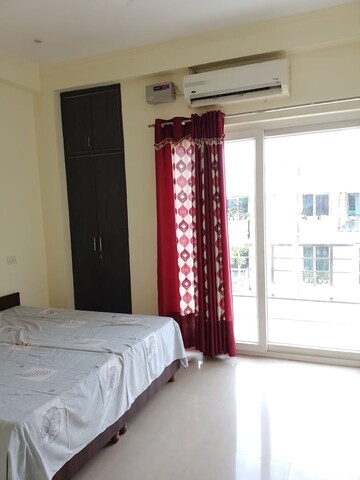 Bedroom in 3 BHK Builder Floor at Ansal API Esencia, Sector 67 – for Rent