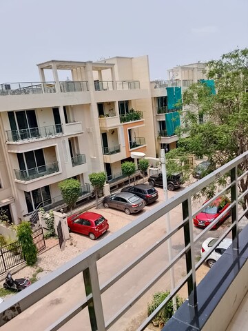 Balcony in 3 BHK Builder Floor at Ansal API Esencia, Sector 67 – for Rent