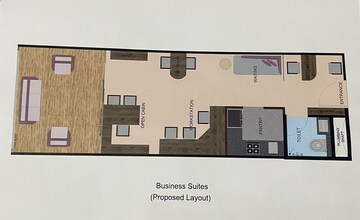 Floor Plan in  Office Space at Group 108 One FNG, Sector 142 – for Sale