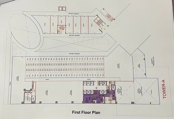  Office Space – Exterior View View at Group 108 One FNG, Sector 142 - for Sale